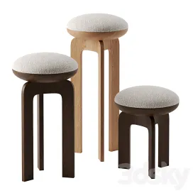 Deepah stool by atelier pendhapa